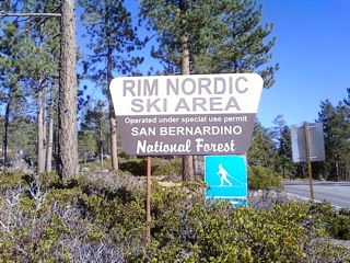 Welcome to Rim Nordic Ski Area